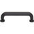 Top Knobs Stanmore 3 3/4" Center to Center Bar Pull, Flat Black - TK3321BLK