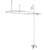 Cheviot 5166-CH Exposed Tub & Shower Riser Faucet With Hand Shower With Curtain Frame 24 X 42 - Chrome