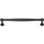 Top Knobs Ulster 7 9/16" Center to Center Bar Pull, Flat Black - TK3074BLK