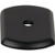 Top Knobs Wescott Knob Backplate 1 1/2" - Flat Black - TK3270BLK