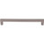 Top Knobs Square Bar 12" Center to Center Appliance Pull, Ash Gray - TK164AG