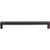 Top Knobs Square Appliance Pull 18" Center to Center, Tuscan Bronze - TK165TB
