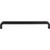 Top Knobs Telfair Appliance Pull 18" (c-c) - Flat Black - TK3018BLK