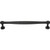 Top Knobs Ulster Appliance Pull 12" (c-c) - Flat Black - TK3077BLK