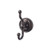 Top Knobs Edwardian Bath Double Hook - Oil Rubbed Bronze - Rope Backplate - ED2ORBF
