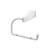 Top Knobs Aqua Wall Mounted Toilet Paper Holder, Brushed Satin Nickel - AQ4BSN