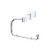 Top Knobs Aqua Bath Tissue Hook - Polished Chrome - AQ4PC