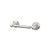 Top Knobs Edwardian Bath Tissue Holder - Brushed Satin Nickel - Hex Backplate - ED3BSNB