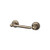 Top Knobs Edwardian Bath Tissue Holder - Beaded Backplate, German Bronze - ED3GBZA