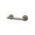 Top Knobs Edwardian Bath Tissue Holder - German Bronze - Hex Backplate - ED3GBZB