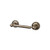 Top Knobs Edwardian Bath Tissue Holder - Ribbon Backplate, German Bronze - ED3GBZE