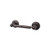 Top Knobs Edwardian Bath Tissue Holder - Oil Rubbed Bronze - Beaded Backplate - ED3ORBA