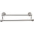 Top Knobs Edwardian Bath 18" Double Towel Bar - Beaded Backplate, Antique Pewter - ED7APA