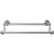 Top Knobs Edwardian Bath 18" Double Towel Bar - Hex Backplate, Antique Pewter - ED7APB