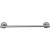 Top Knobs Edwardian Bath 18" Single Towel Bar - Antique Pewter - Beaded Backplate - ED6APA