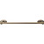 Top Knobs Edwardian Bath 18" Single Towel Bar - Oval Backplate, German Bronze - ED6GBZC