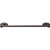 Top Knobs Edwardian Bath 18" Single Towel Bar - Oval Backplate, Oil Rubbed Bronze - ED6ORBC