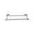 Top Knobs Edwardian Bath 24" Double Towel Bar - Oval Backplate, Antique Pewter - ED9APC