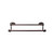 Top Knobs Edwardian Bath 24" Double Towel Bar - Oval Backplate, Oil Rubbed Bronze - ED9ORBC