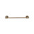 Top Knobs Edwardian Bath 24" Single Towel Bar - German Bronze - Ribbon Backplate - ED8GBZE