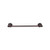 Top Knobs Edwardian Bath 24" Single Towel Bar - Ribbon Backplate, Oil Rubbed Bronze - ED8ORBE