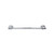 Top Knobs Edwardian Bath 24" Single Towel Bar - Polished Chrome - Rope Backplate - ED8PCF