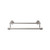 Top Knobs Edwardian Bath 30" Double Towel Bar - Antique Pewter - Hex Backplate - ED11APB