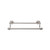 Top Knobs Edwardian Bath 30" Double Towel Bar - Brushed Satin Nickel - Rope Backplate - ED11BSNF