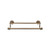 Top Knobs Edwardian Bath 30" Double Towel Bar - German Bronze - Rope Backplate - ED11GBZF