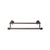 Top Knobs Edwardian Bath 30" Double Towel Bar - Hex Backplate, Oil Rubbed Bronze - ED11ORBB