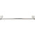 Top Knobs Aqua Single 31 1/4" Wall Mounted Towel Bar, Polished Nickel - AQ10PN