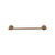 Top Knobs Edwardian Bath 30" Single Towel Bar - German Bronze - Plain Backplate - ED10GBZD
