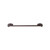 Top Knobs Edwardian Bath 30" Single Towel Bar - Oil Rubbed Bronze - Oval Backplate - ED10ORBC