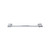 Top Knobs Edwardian Bath 30" Single Towel Bar - Polished Chrome - Beaded Backplate - ED10PCA