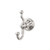 Top Knobs Hudson Bath Double Hook, Brushed Satin Nickel - HUD2BSN