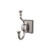 Top Knobs Stratton Bath Double Hook, Antique Pewter - STK2AP