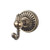 Top Knobs Tuscany Bath Double Hook - German Bronze - TUSC2GBZ