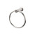 Top Knobs Hopewell Bath Ring, Brushed Satin Nickel - HOP5BSN