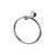 Top Knobs Hopewell Bath Ring - Polished Nickel - HOP5PN