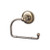 Top Knobs Edwardian Bath Tissue Hook - German Bronze - Plain Backplate - ED4GBZD