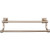 Top Knobs Stratton Bath 18" Double Towel Bar - Brushed Bronze - STK7BB