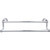 Top Knobs Hudson Bath 24" Double Towel Bar, Polished Chrome - HUD9PC