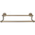 Top Knobs Tuscany Bath 24" Double Towel Bar, German Bronze - TUSC9GBZ