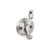 Top Knobs Reeded Wall Hooks 3 1/8", Polished Chrome - TK1061PC