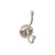 Top Knobs Kara Hook 4 1/2" , Brushed Satin Nickel - TK1063BSN