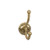 Top Knobs Kara Hook 4 1/2" , Honey Bronze - TK1063HB