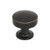 Atlas Browning Round Door Knob 1 1/4 Inch - Venetian Bronze, 325-VB