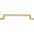 Atlas Bradbury Door Pull 6 5/16 Inch (c-c) - Warm Brass, A304-WB
