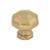 Atlas Elizabeth Door Knob 1 1/4 Inch - Warm Brass, 418-WB