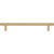 Atlas Griffith Door Pull 7 9/16 Inch (c-c) - Warm Brass, A955-WB